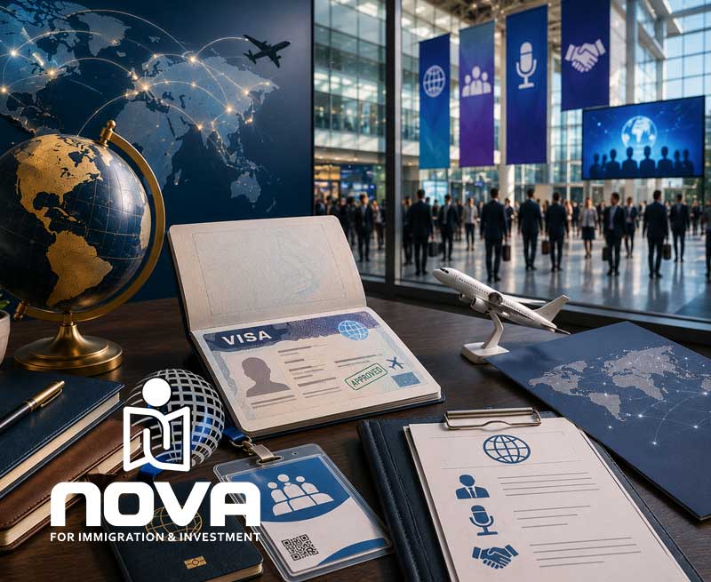 تأشيرات المؤتمرات والفعاليات الدولية